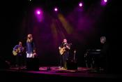 Frances with Band